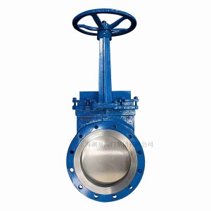 手動刀閘閥DN65，DN80，DN150鑄鋼10公斤